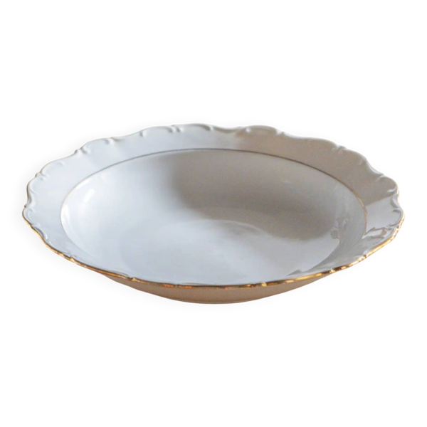 Plat de présentation / plat de service blanc « Mathilde »