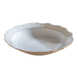 White presentation plate / serving plate "Mathilde"