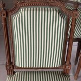 4 antique Louis XVI style chairs