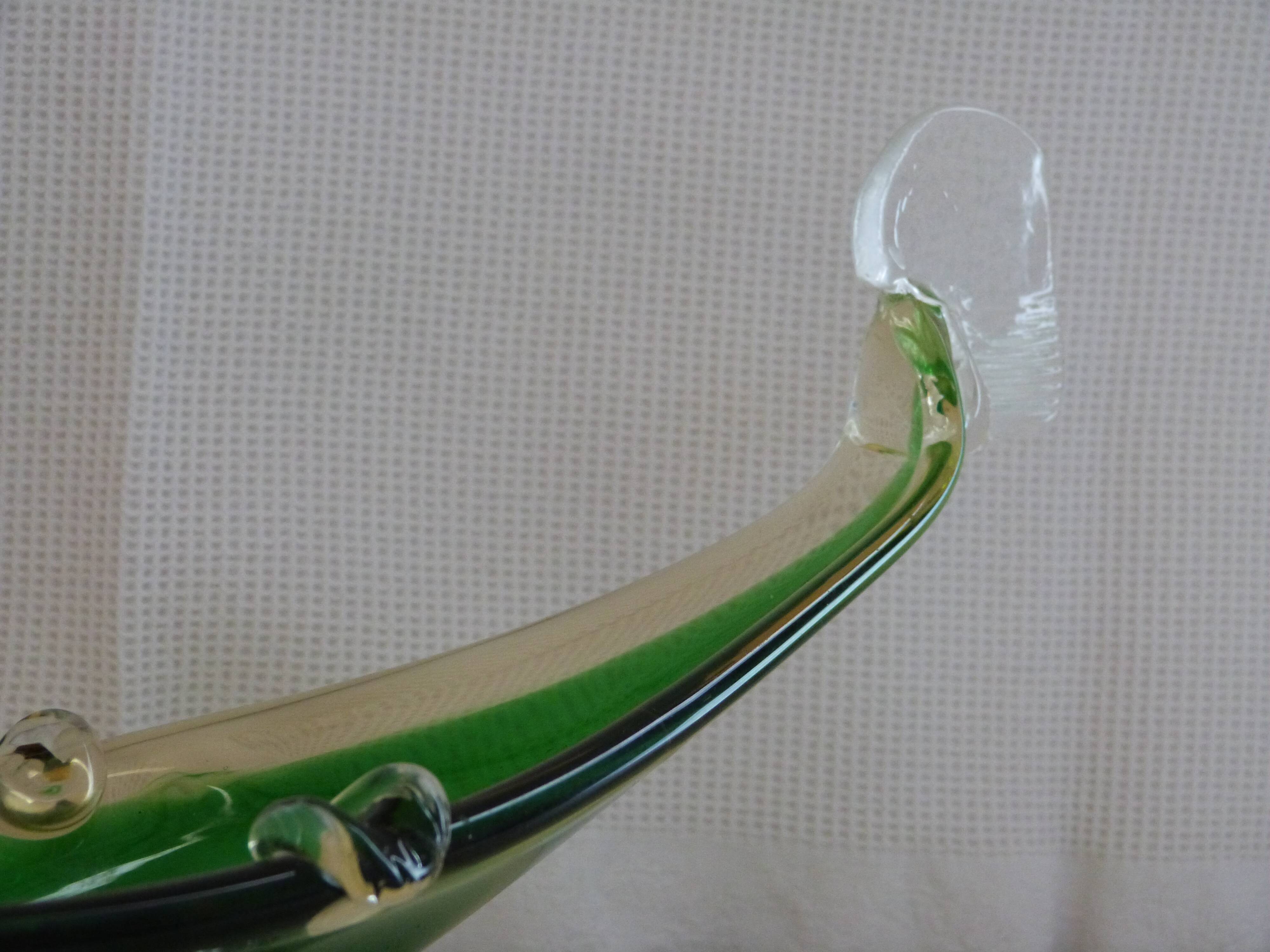 Gondola ashtray - Murano glass - 1980s