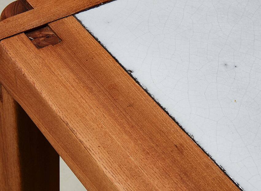 Table basse Pierre Chapo T18 pour Atelier Pierre Chapo France années 1960