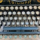 Triumph 1930 typewriter