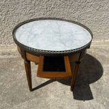 Table basse bouillotte style Louis XVI