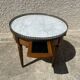 Table basse bouillotte style Louis XVI
