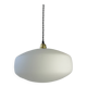 Large old opaline suspension xl 35 cm vintage