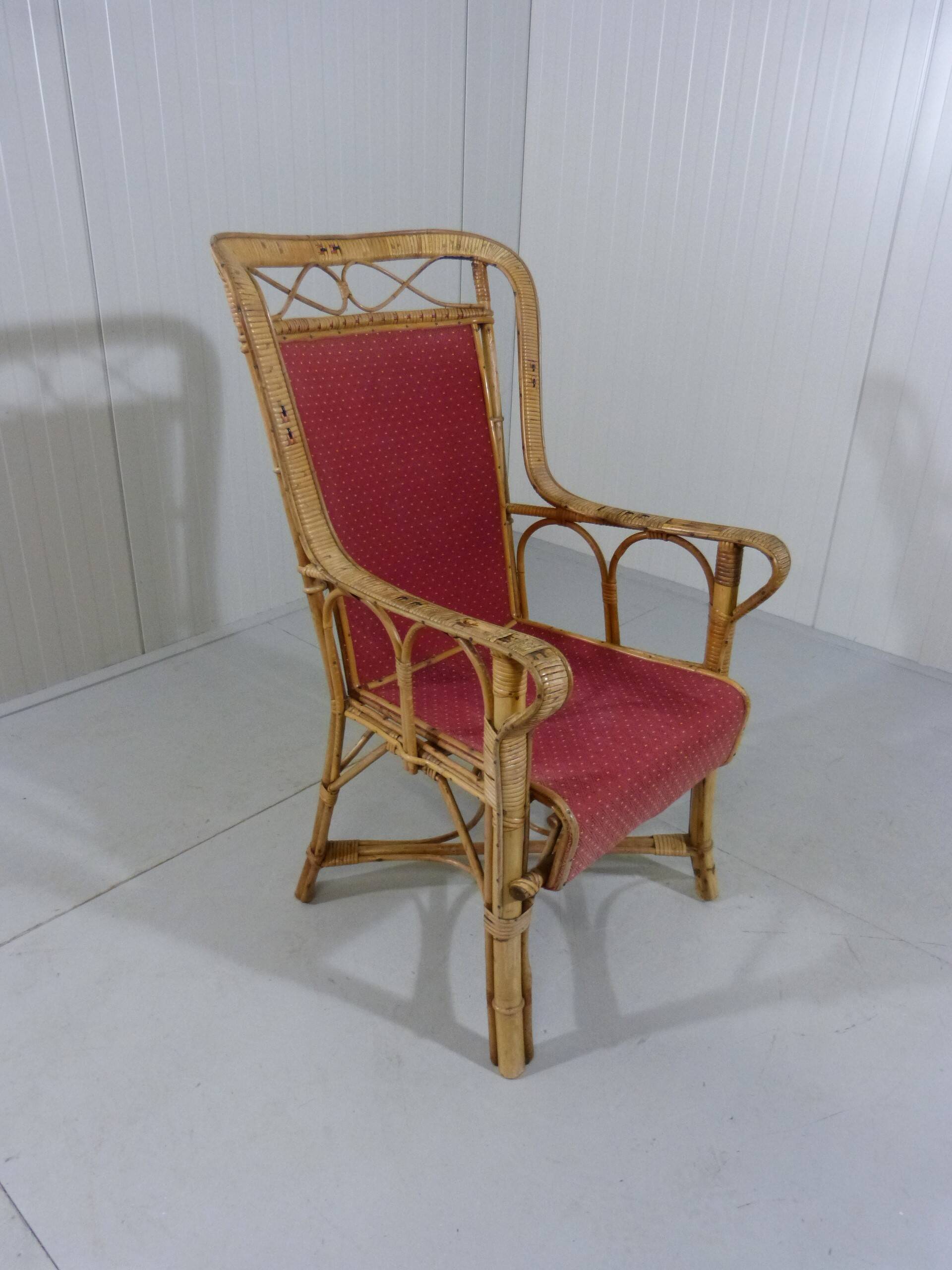 Rattan arm chair 1920-1930’s