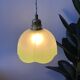 Vintage green and white flower pendant light - 2 copies available