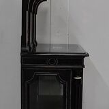 Ceremonial showcase in blackened pearwood, Napoleon III period - 1850
