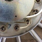 Suspension in chromed metal