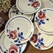 Vintage Luneville plates