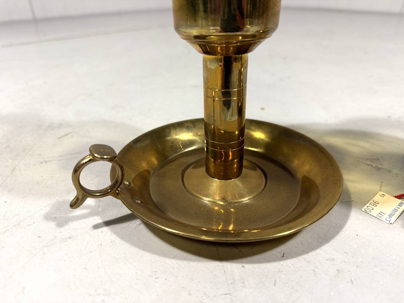 Peter Jensen Copenhagen brass candle holders Denmark 1960’s