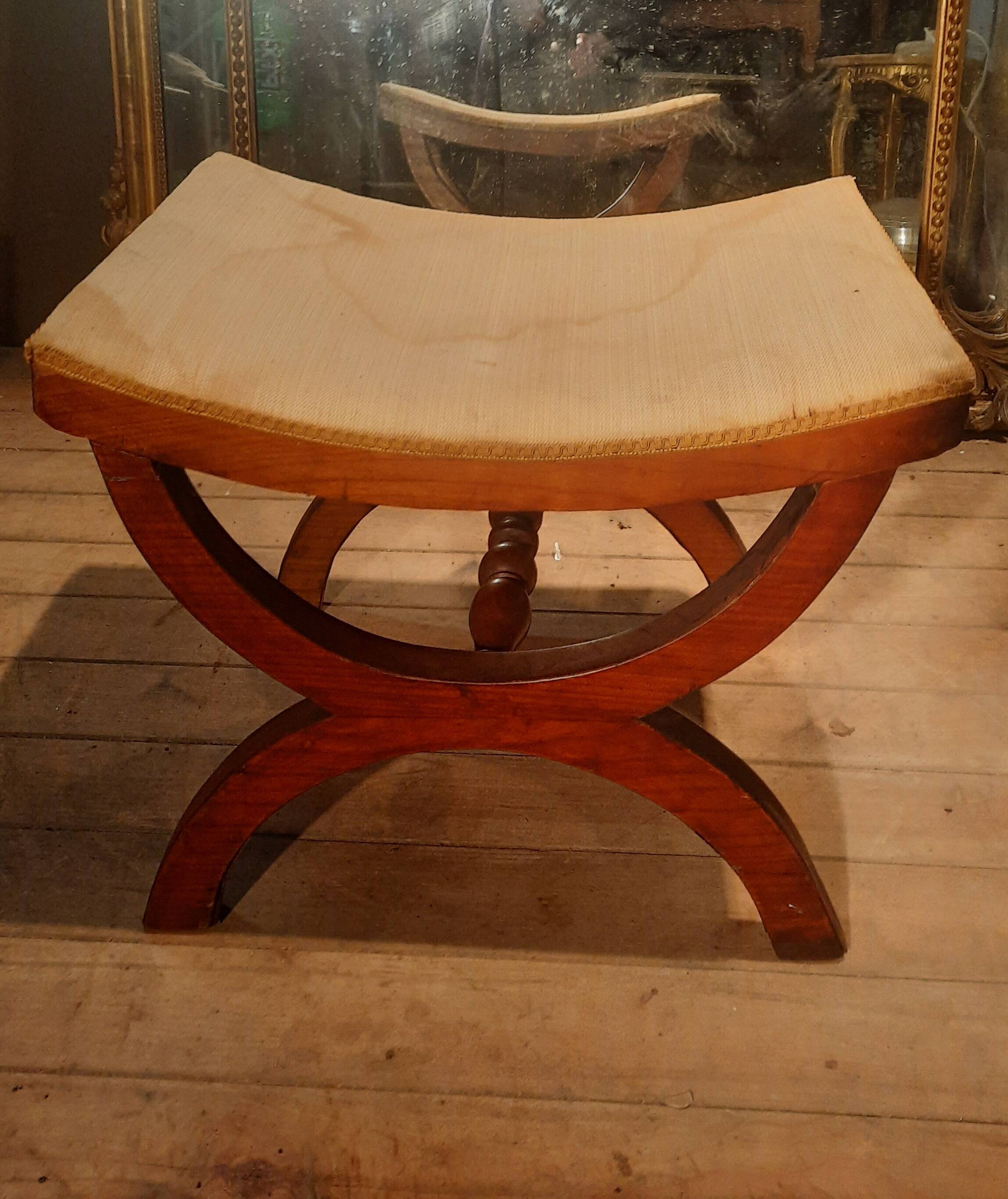 Stool X from the nineteenth century