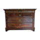 Parisian chest of drawers in mahogany, Charles X style, nineteenth.