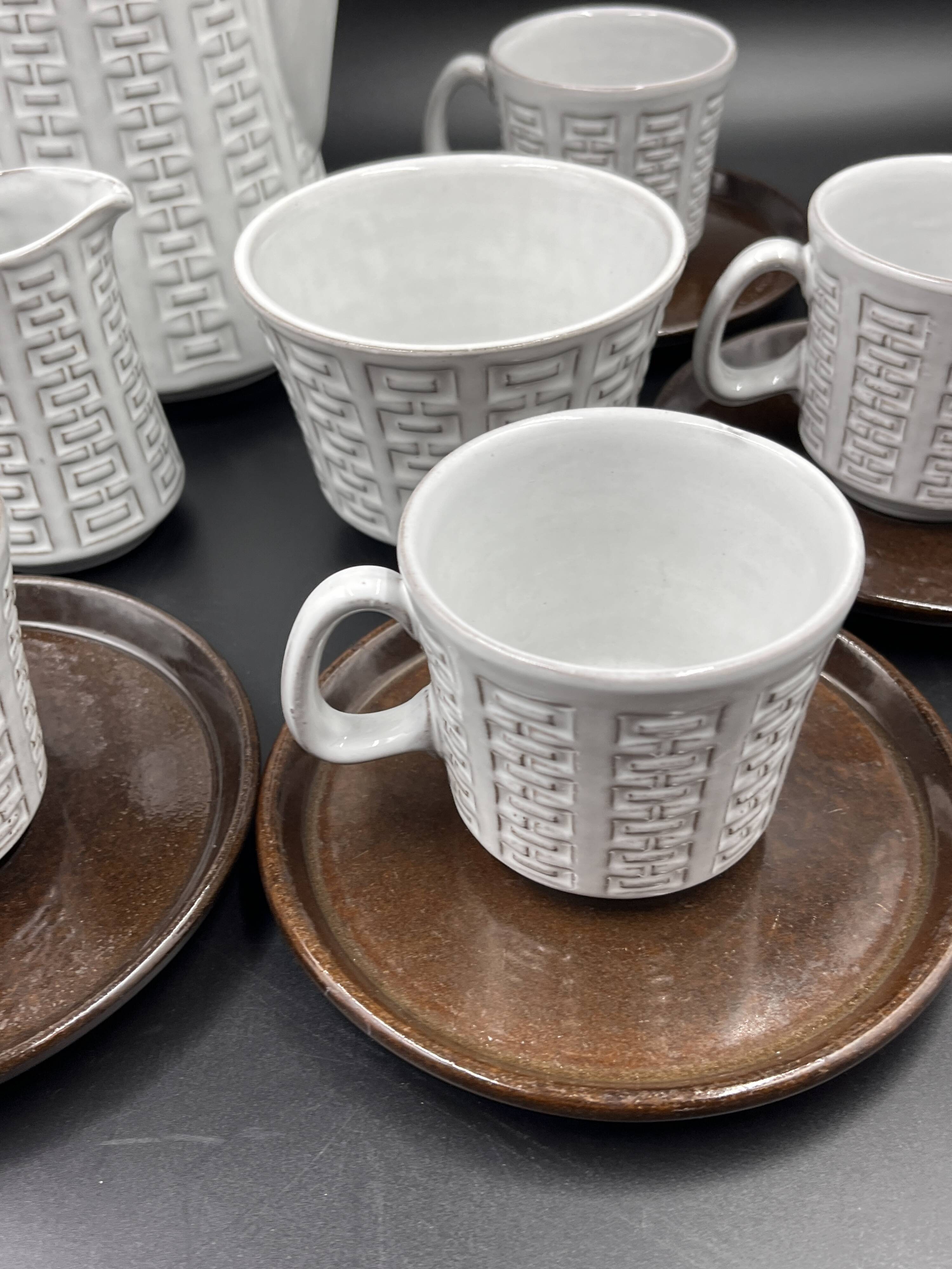 Ceramano coffee service, model: Epsilon by Karl Leuther