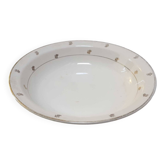 Earthenware hollow dish Digoin Sarreguemines Nico 26 cm