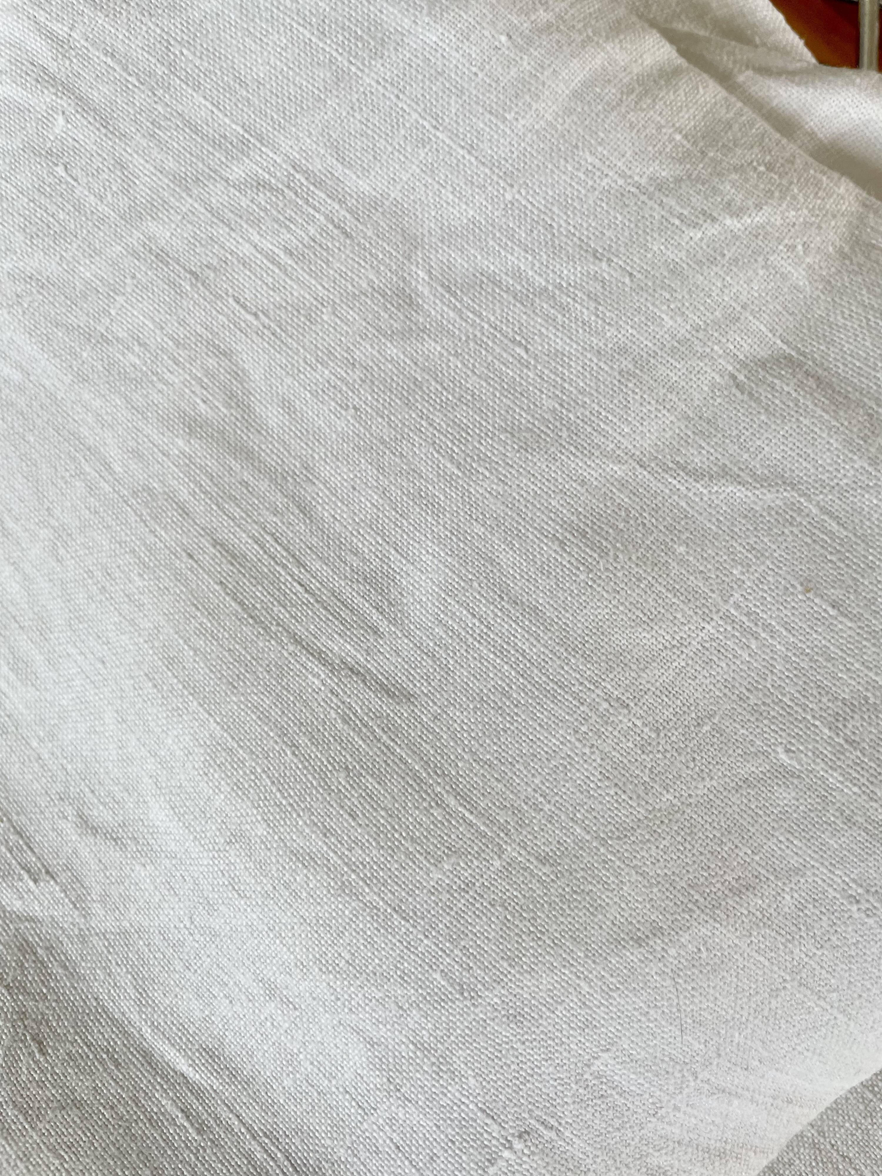 Antique embroidered linen cloth