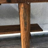 Etabli de menuisier chêne 250cm, début XX