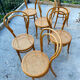 6 chaises en bois courbé Thonet