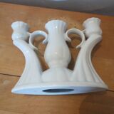 White ceramic candlestick