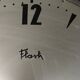 Flash industrial clock