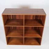 Bookcase in light mahogany designed by Mogens Koch and manufactured by Rud Rasmussen in the 1960s.