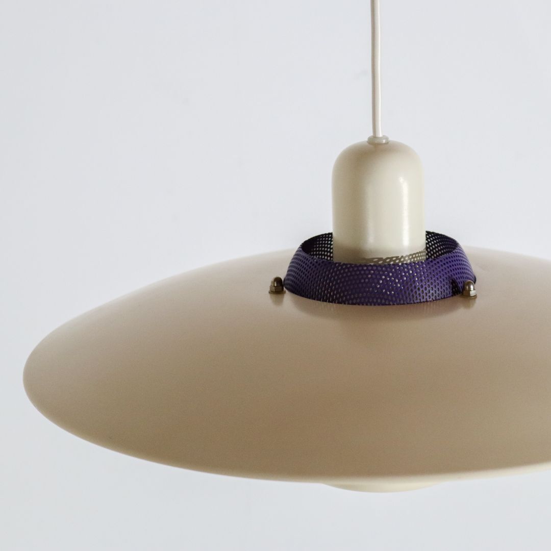 Jeka Metaltryk Hanging Lamp 1980s