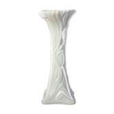 art nouveau ceramic harness, old plant holder, column, art nouveau, floral ceramics, sellet