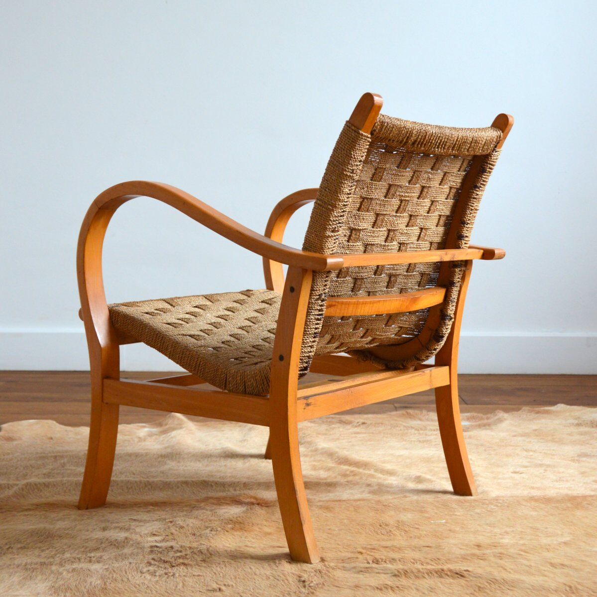 Fauteuil Bauhaus par Erich Dieckmann Art Déco 1920 / 1930s