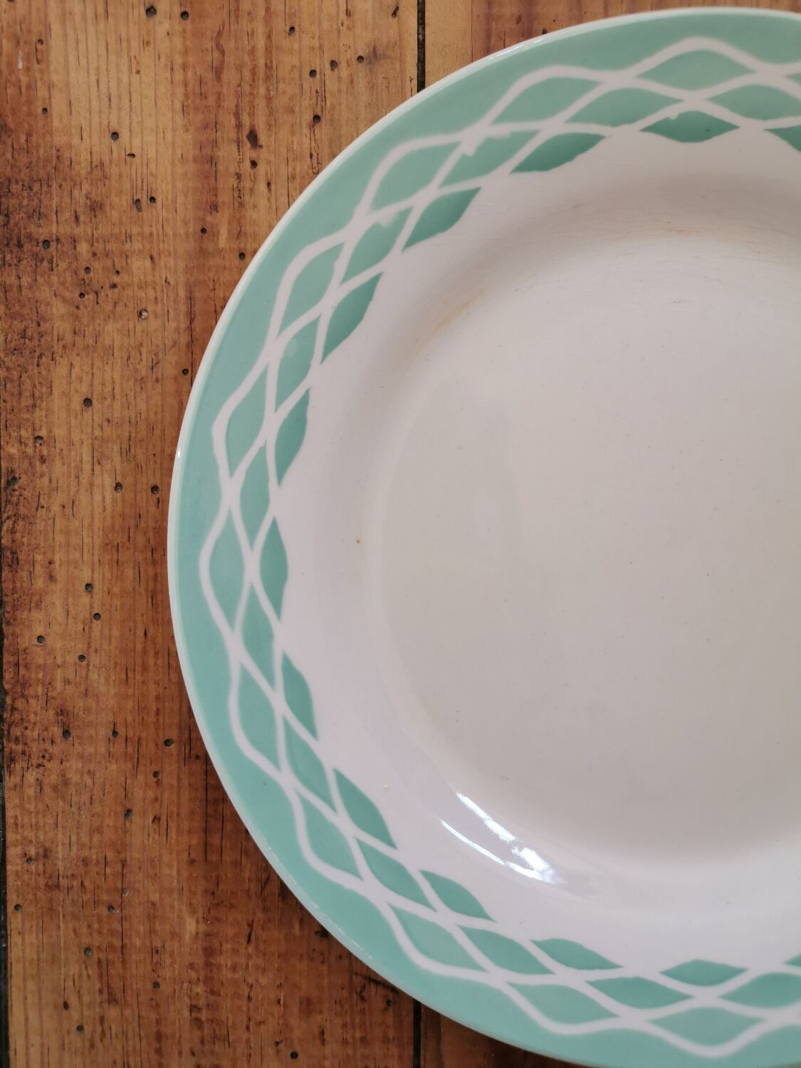 Vintage dessert plates Digoin Lola