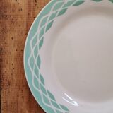 Vintage dessert plates Digoin Lola