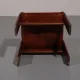 Tobia & Afra Scarpa 'Monk' chairs – walnut & cognac saddle leather