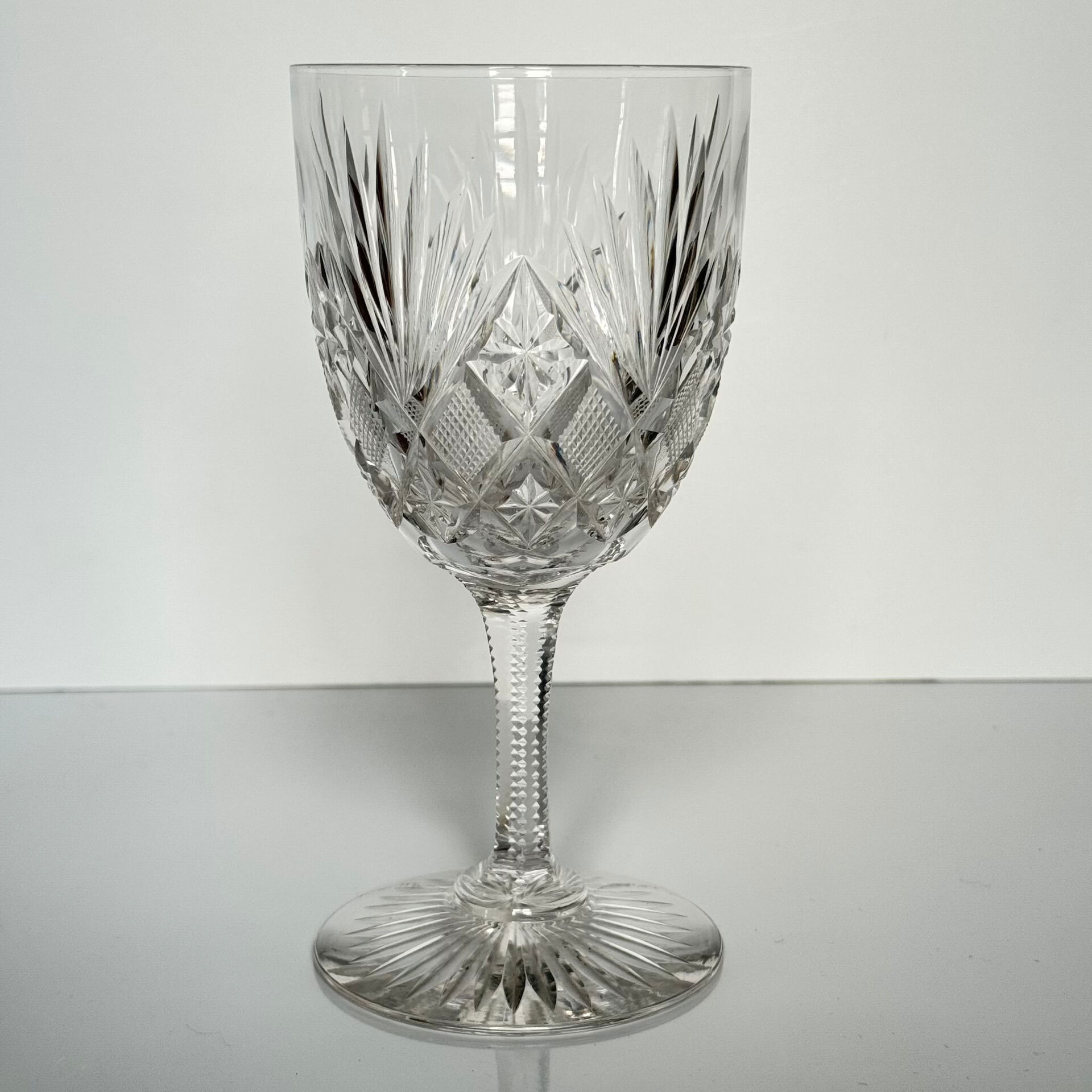6 Verres à eau en cristal de Saint-Louis | Modèle Gavarni | Première m
