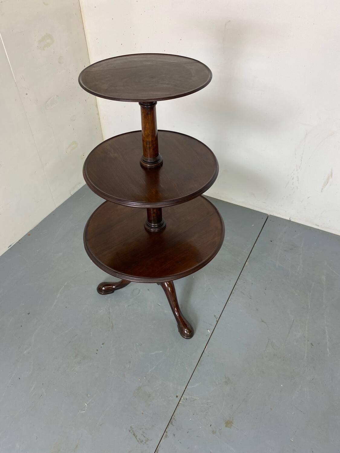Antique Three-Tier Plant Stand