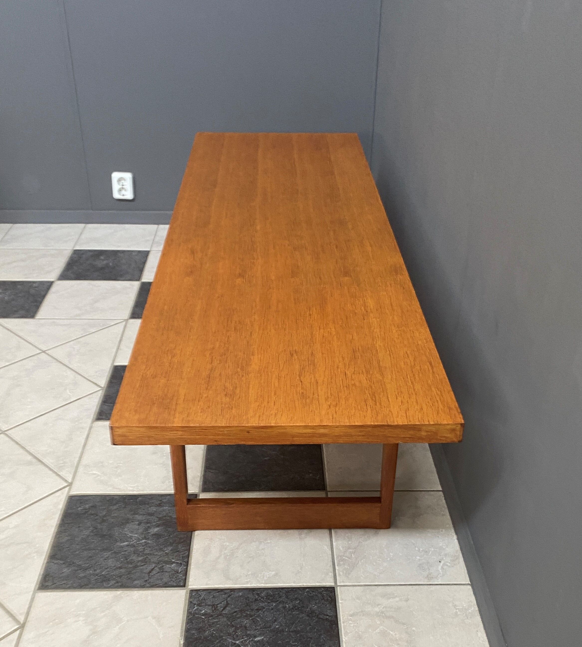 Oak coffee table 1960s