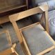 2 chaises pliante
