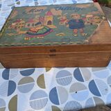 Ancien jeu de construction bois