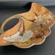 Art nouveau bronze trinket bowl