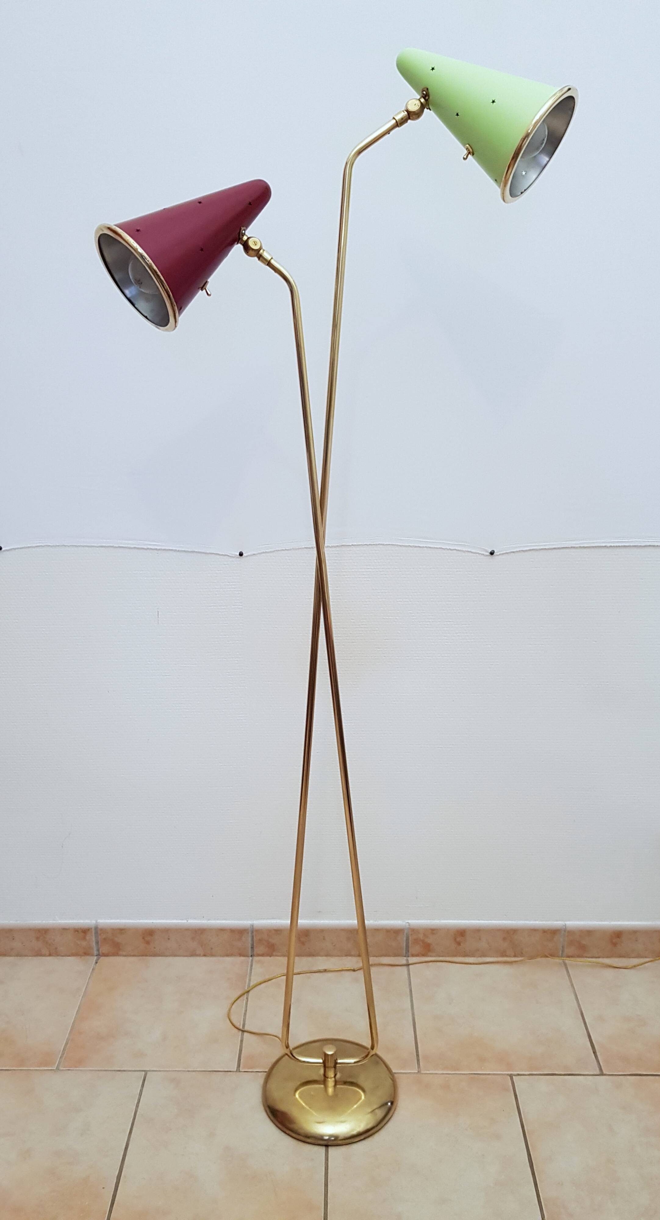 House articulated lamp lamp Lunel 1950