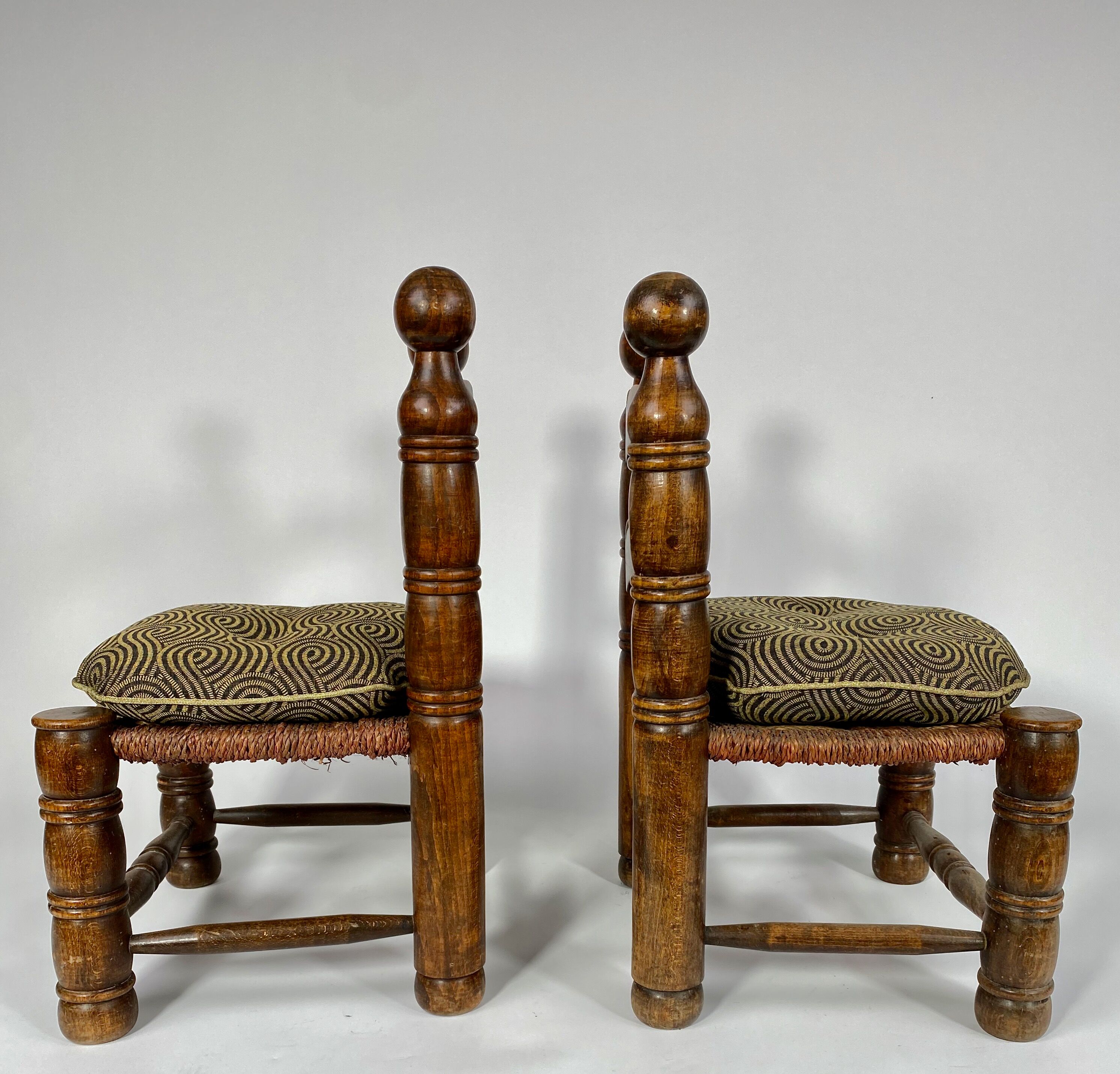 Paire de chaises bretonnes années 30