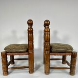 Paire de chaises bretonnes années 30