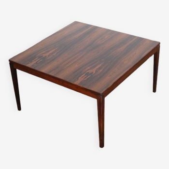 Vintage Scandinavian rosewood coffee table 1960