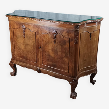 English Chippendale mahogany sideboard Jellinek Paris