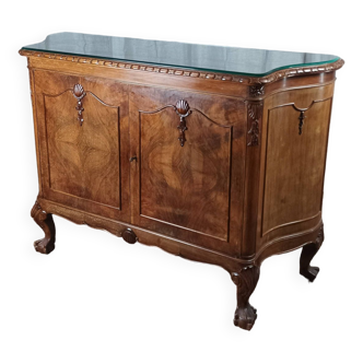 English Chippendale mahogany sideboard Jellinek Paris