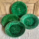 4 plates barbotine Gien