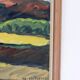 Huile sur toile suédoise « Paysage » de Kersti Flyckt