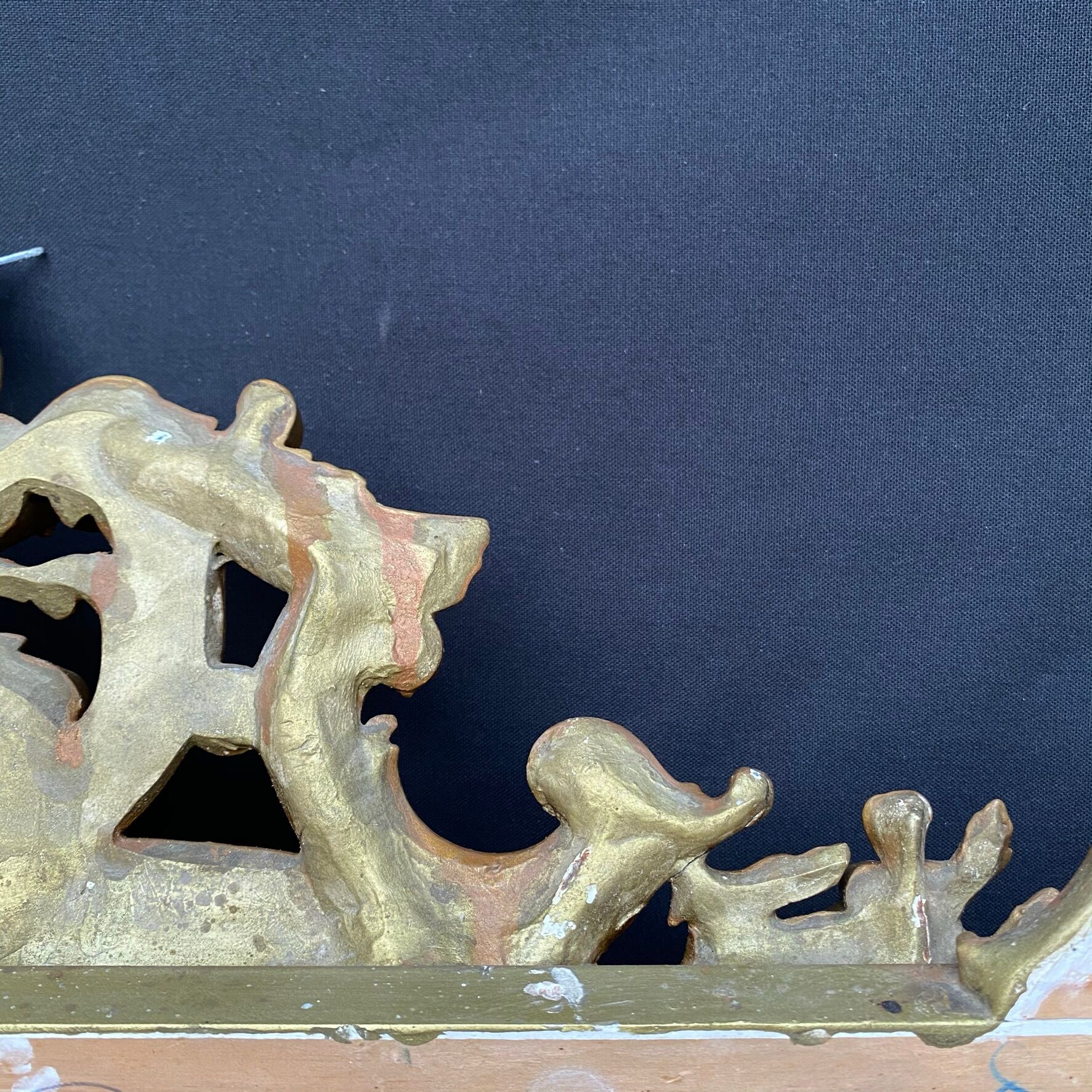 Golden mirror Louis XV 98x156cm