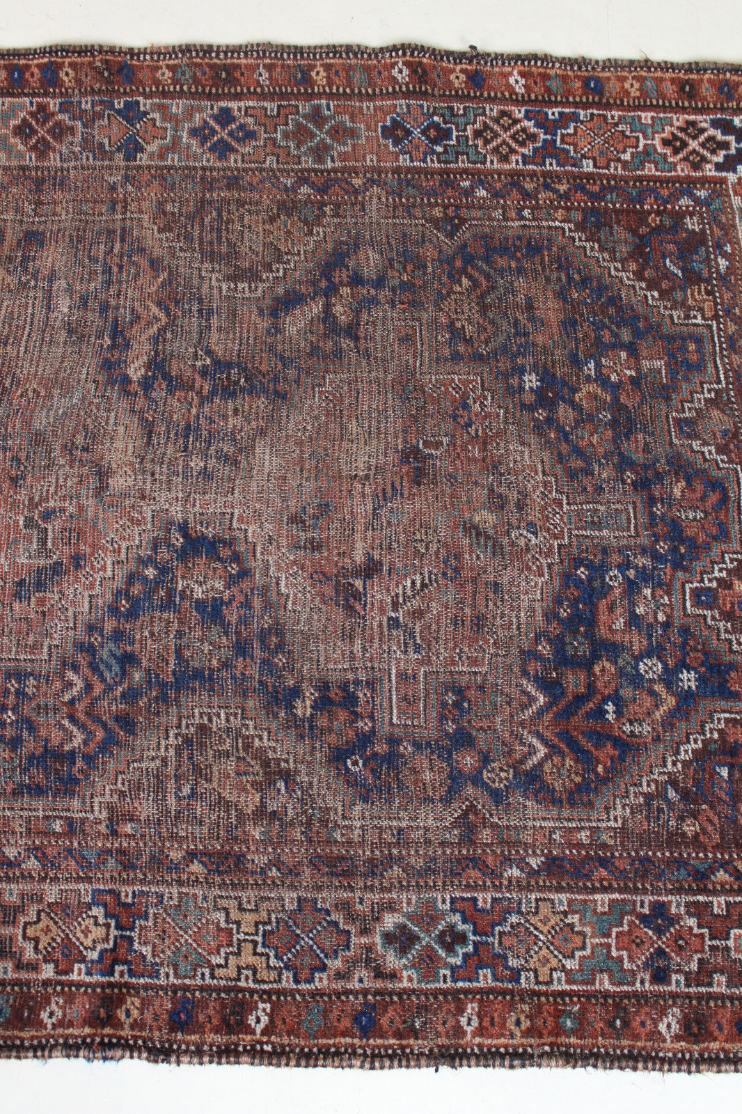 Persian rug antique senneh iranian 152.9 x 120.3 cm wool
