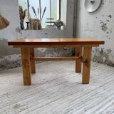 Farmhouse table, mountain furniture from the 50s