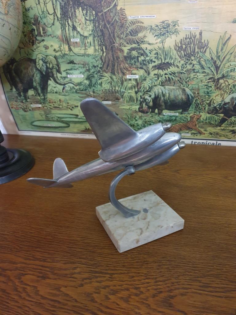 Maquette Avion Métal – Grande Taille et Déco Vintage