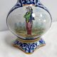 Paire de vases en faïence de quimper - fin xixe